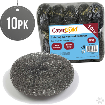Steel scourer w90 10pk